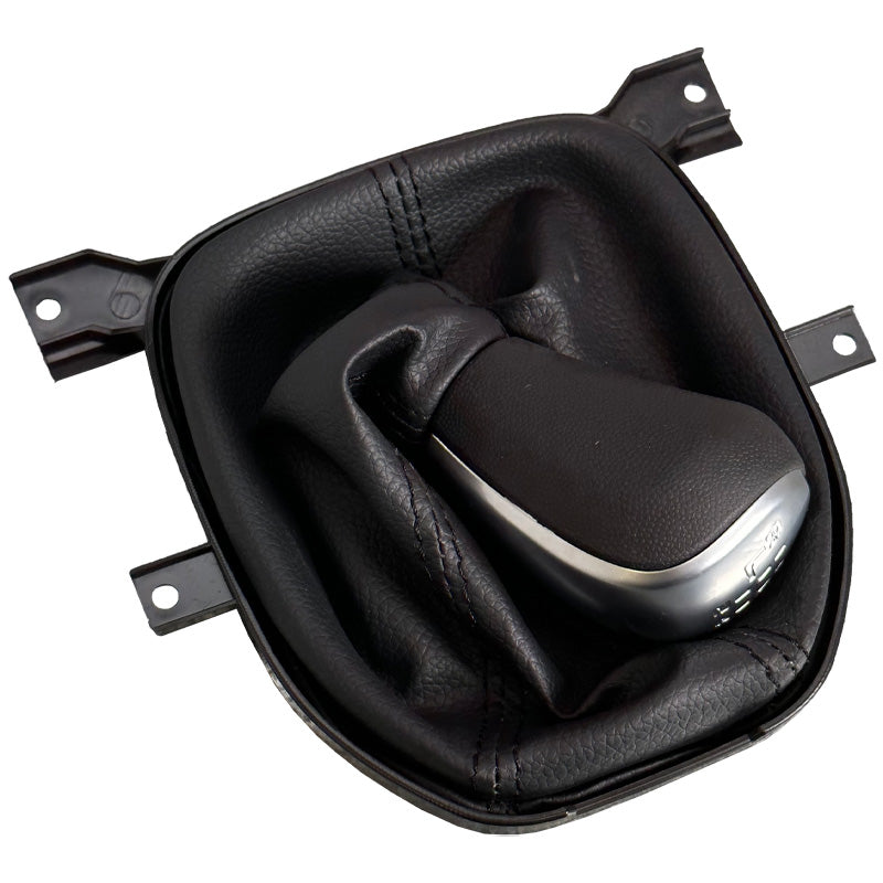 Satin Gear Shifter Knob and Boot for Holden VE Commodore - Manual V6