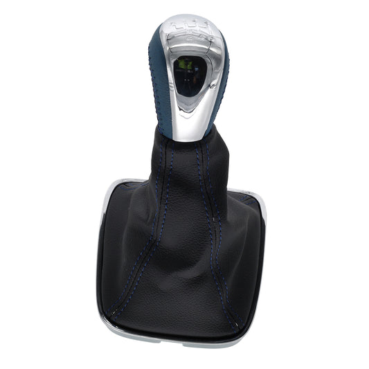 Blue gear knob and boot for Holden VF Commodore V6