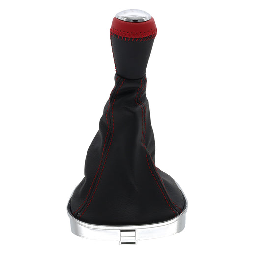 Red gear knob and boot for Holden VF Commodore V6