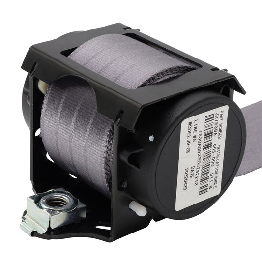 Left front seat belt in light grey for Ford AU-BF Falcon.