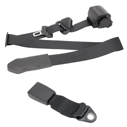 Toyota 80 Series seat belt and buckle black