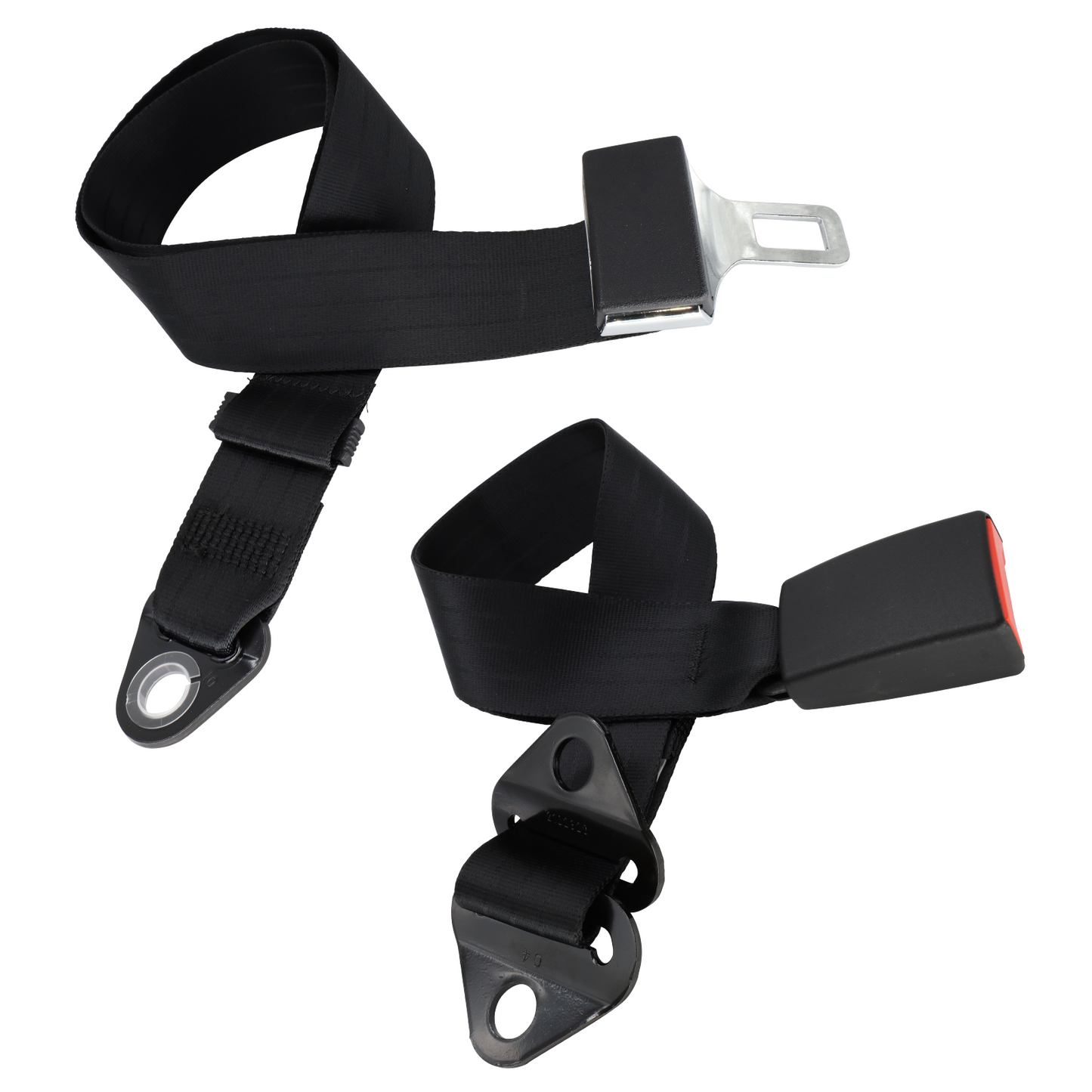 Toyota 80 Series seat belt and buckle black