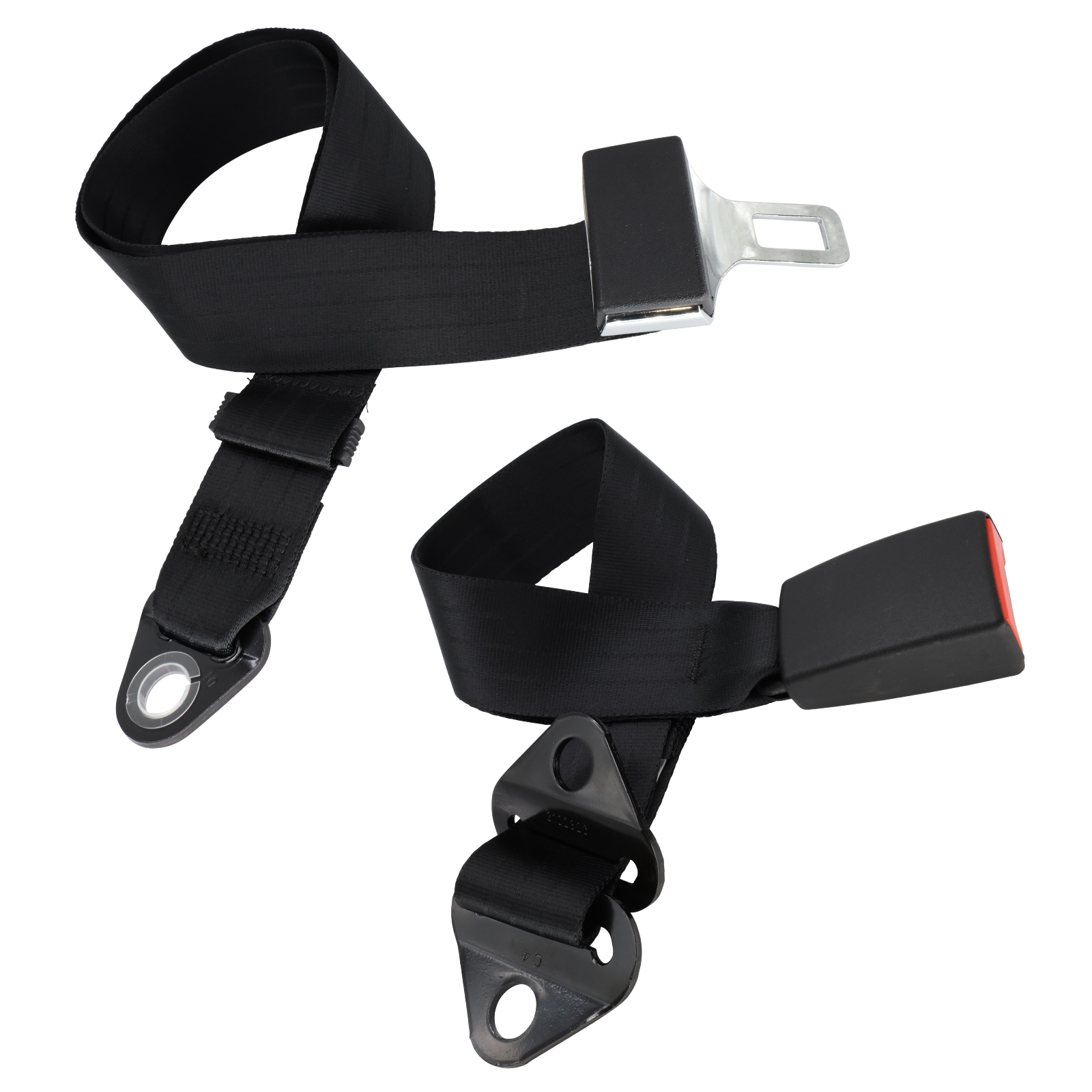 Toyota 80 Series seat belt and buckle black