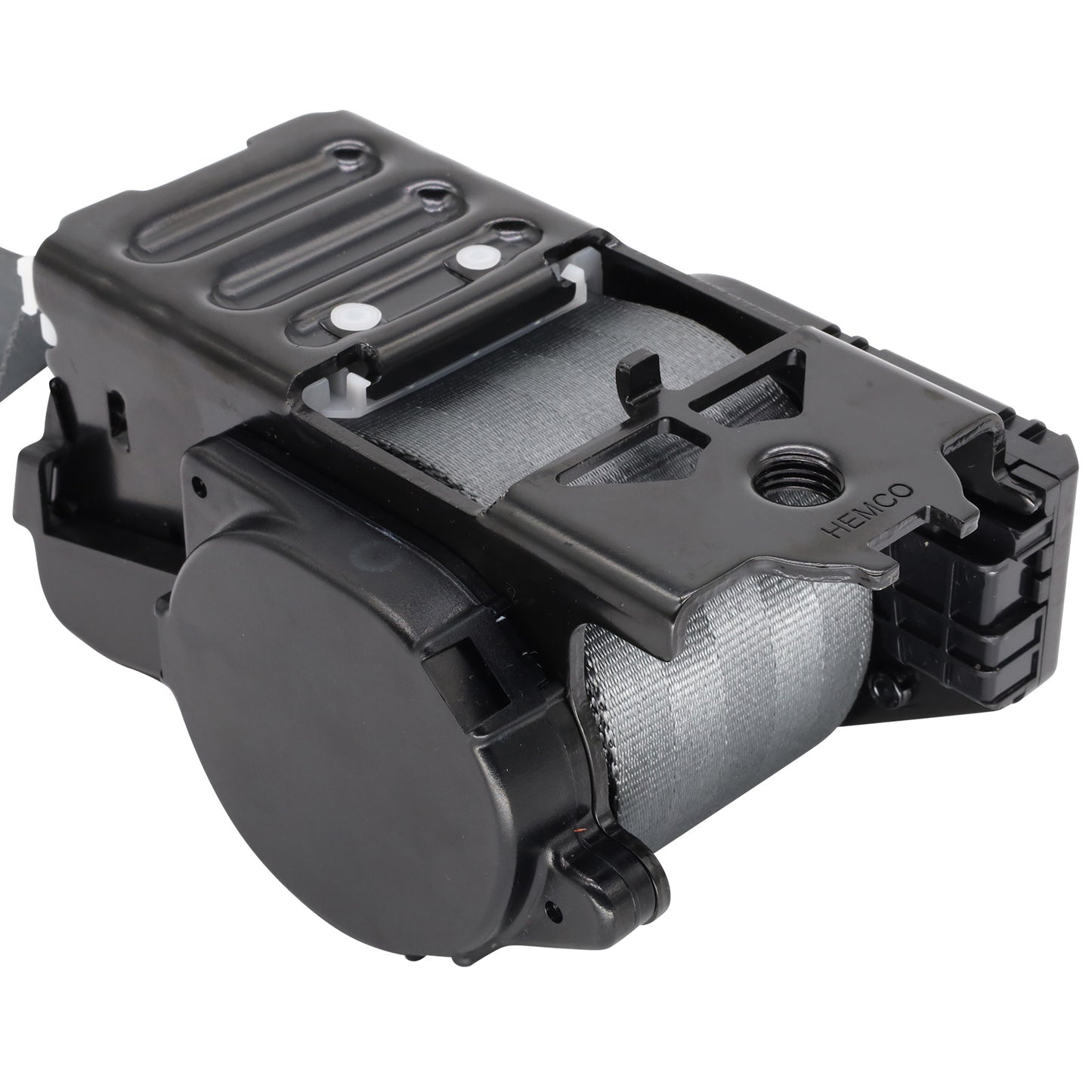 Left front seat belt in grey for Holden VT-VZ Commodore.