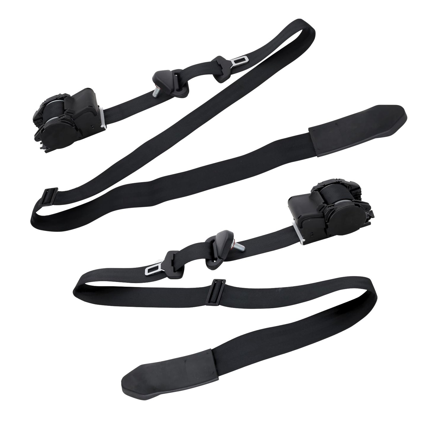 Pair of black front seat belts for Holden VR VS Commodore