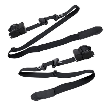 Pair of black front seat belts for Holden VR VS Commodore