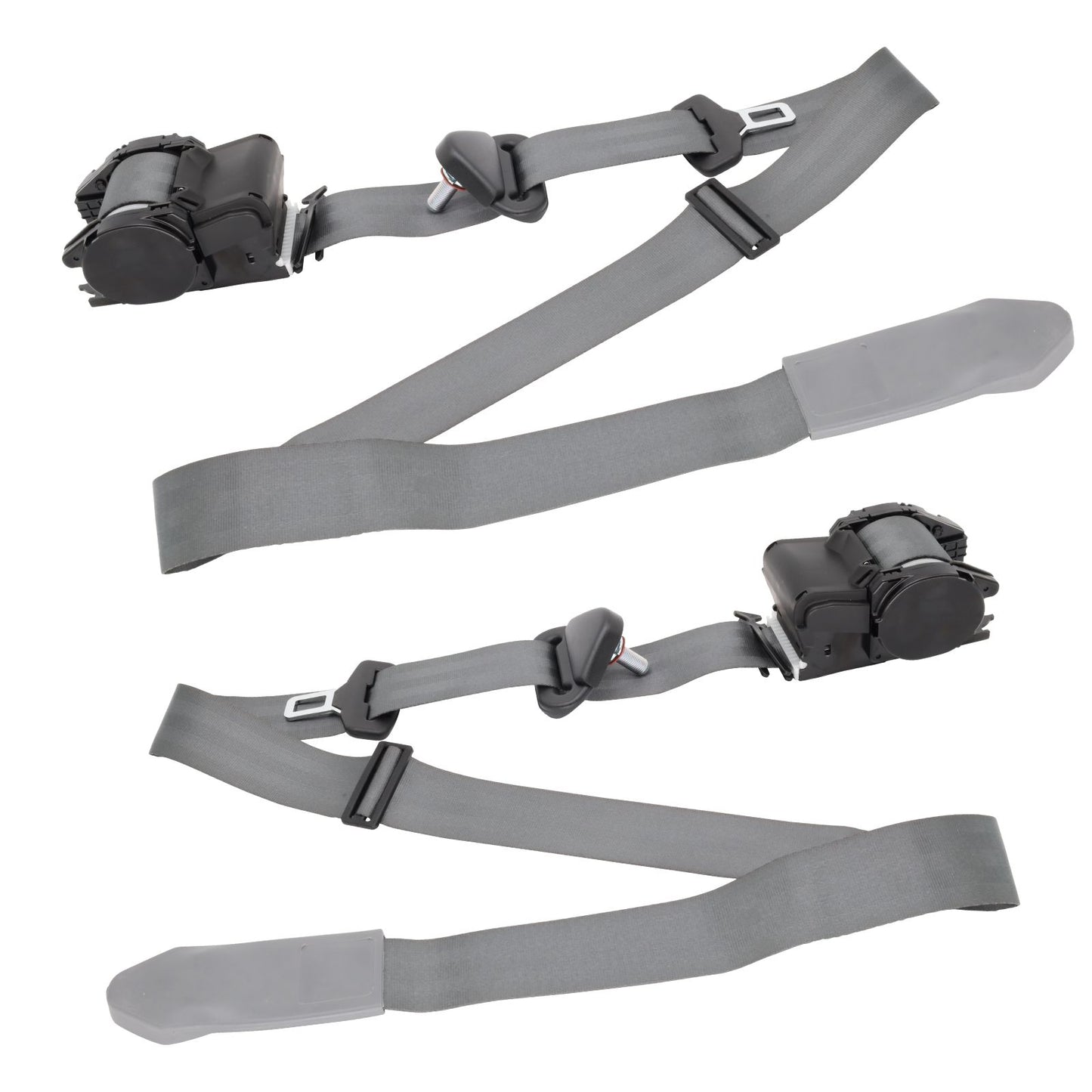 Pair of grey front seat belts for Holden VR VS Commodore