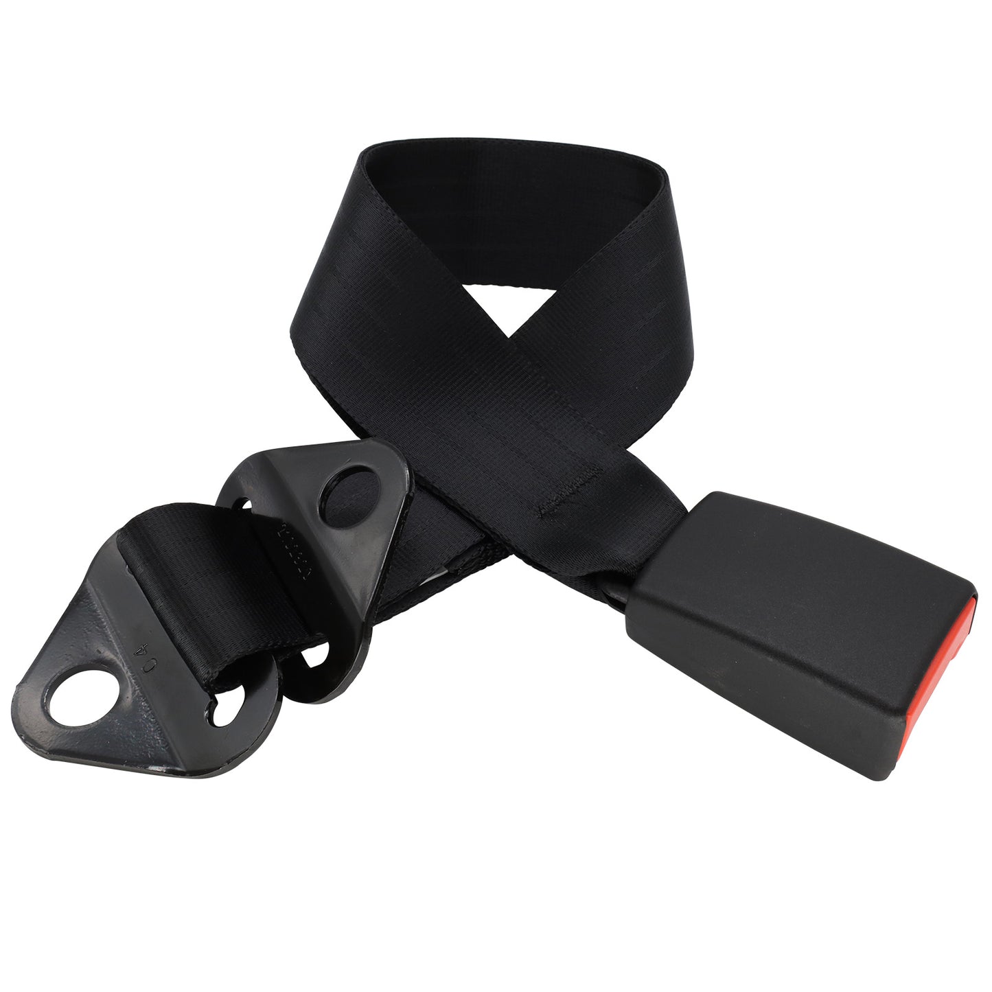 Toyota 80 Series seat belt buckle black