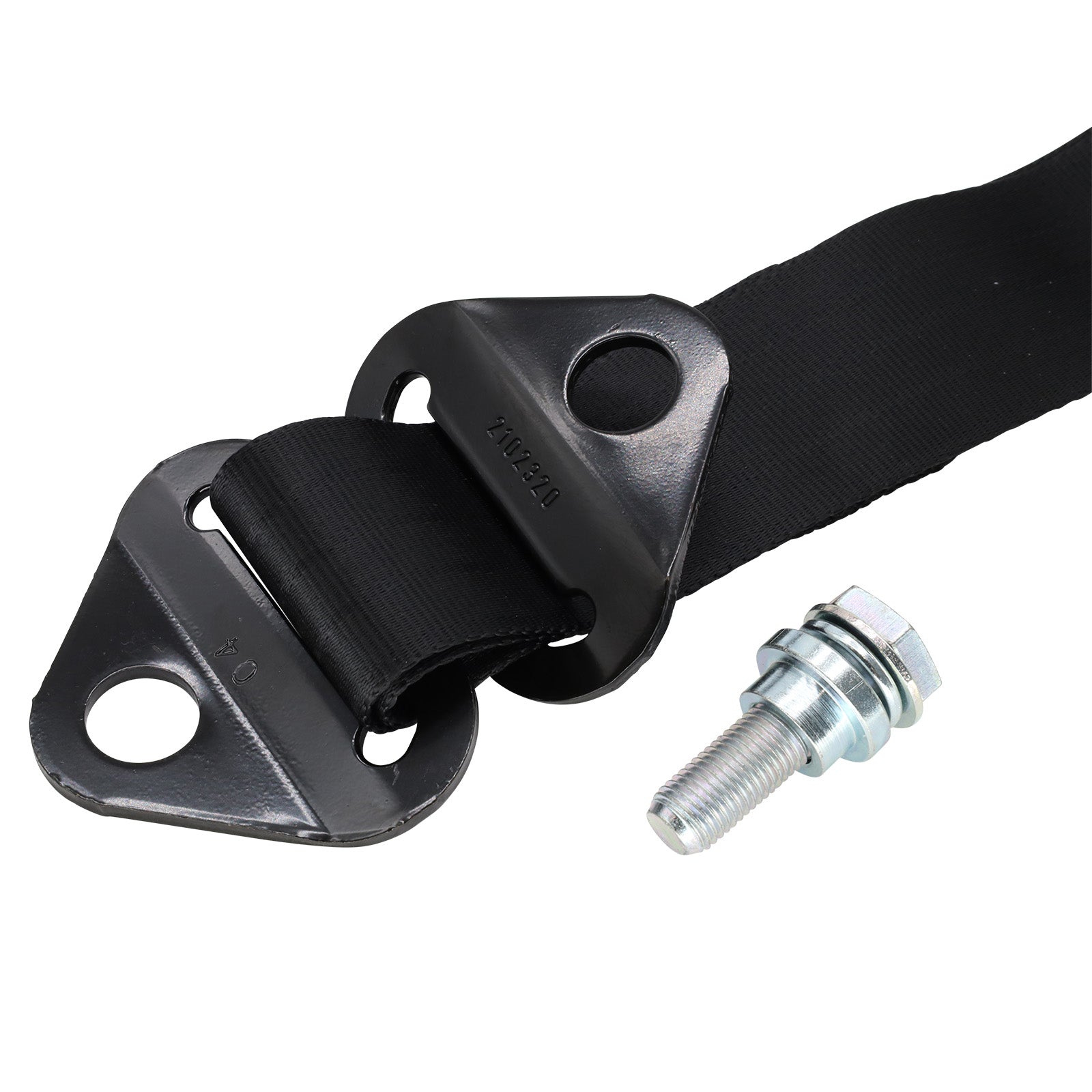 Toyota 80 Series seat belt buckle black