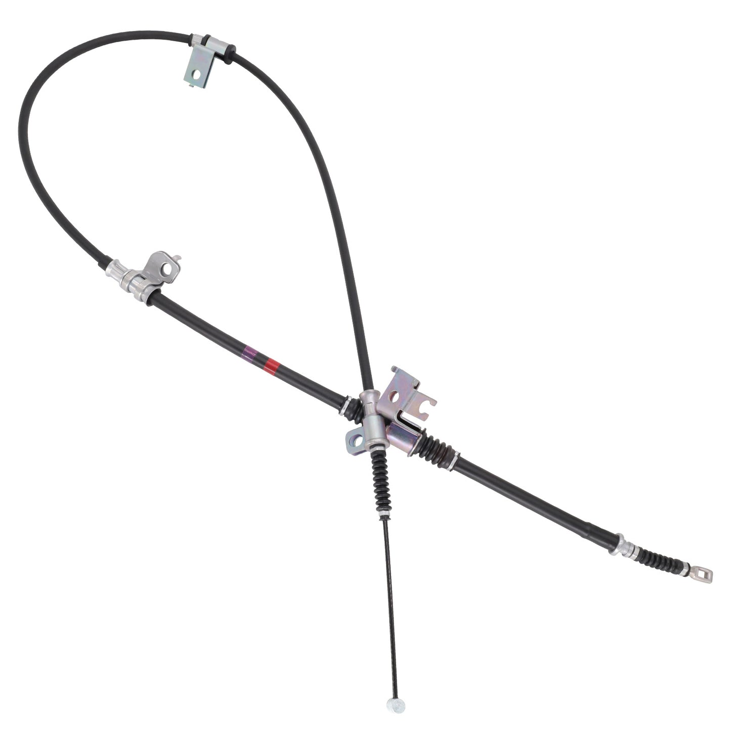Genuine left-hand handbrake cable for Hyundai iLoad TQ van.