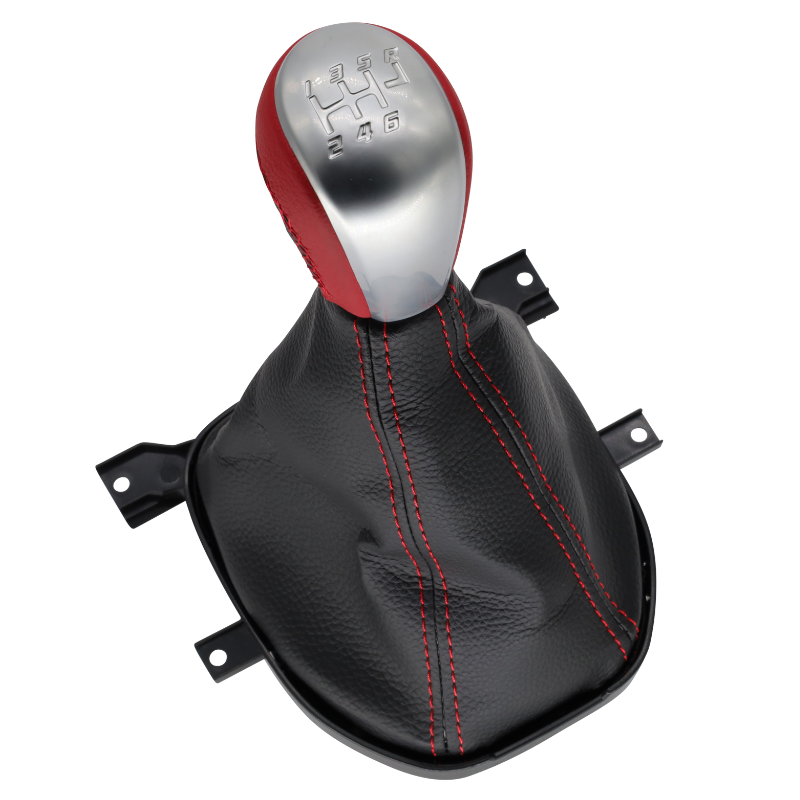 Red Gear Shifter Knob and Boot for Holden VE Commodore – V8 Six Speed ...