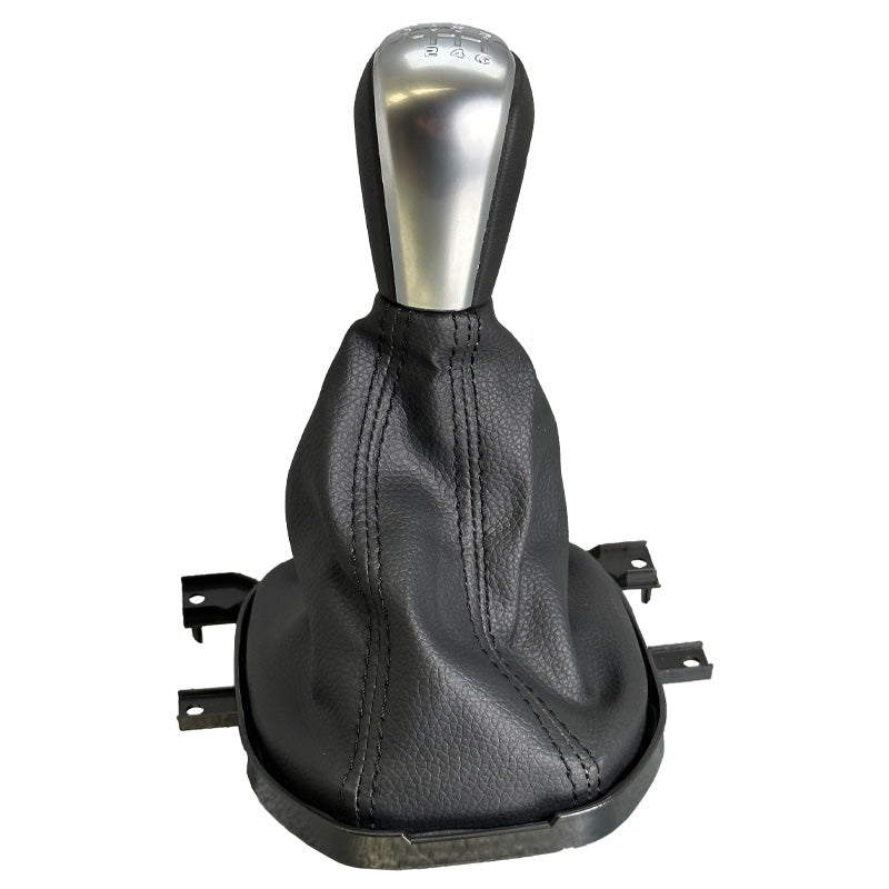 Satin Gear Shifter Knob and Boot for Holden VE Commodore - Manual V6