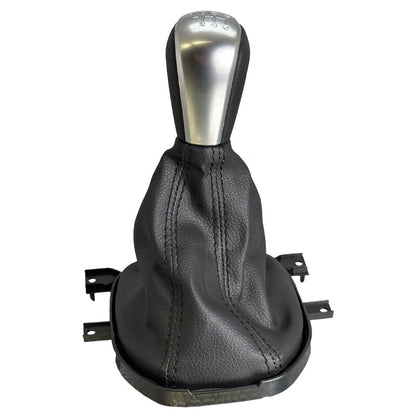 Satin Gear Shifter Knob and Boot for Holden VE Commodore - Manual V6