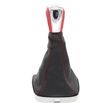 Red Gear Knob and Boot for Holden VF Commodore V8