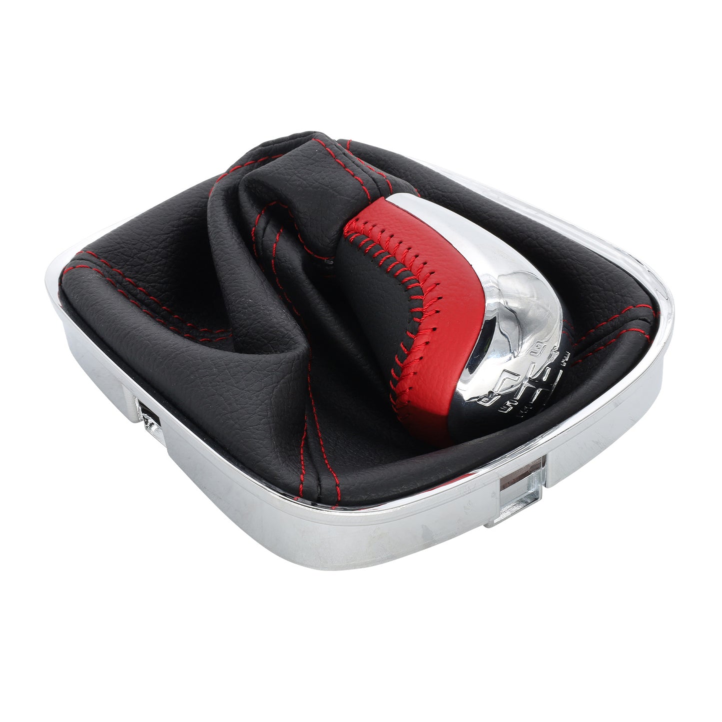 Red Gear Knob and Boot for Holden VF Commodore V8