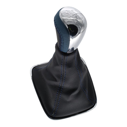 Blue gear knob and boot for Holden VF Commodore V6