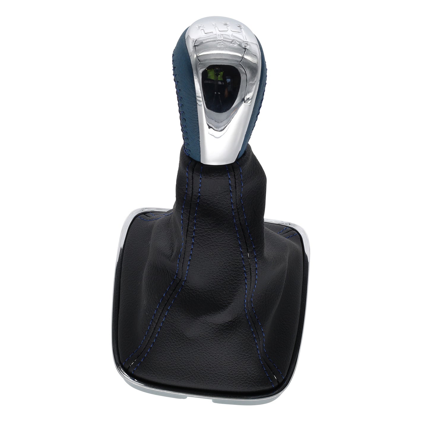 Blue gear knob and boot for Holden VF Commodore V6