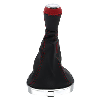 Red gear knob and boot for Holden VF Commodore V6