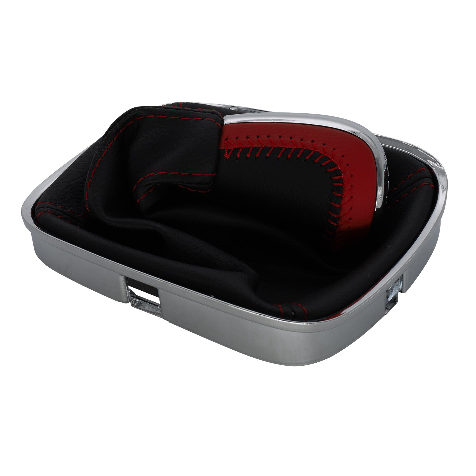 Red gear knob and boot for Holden VF Commodore V6