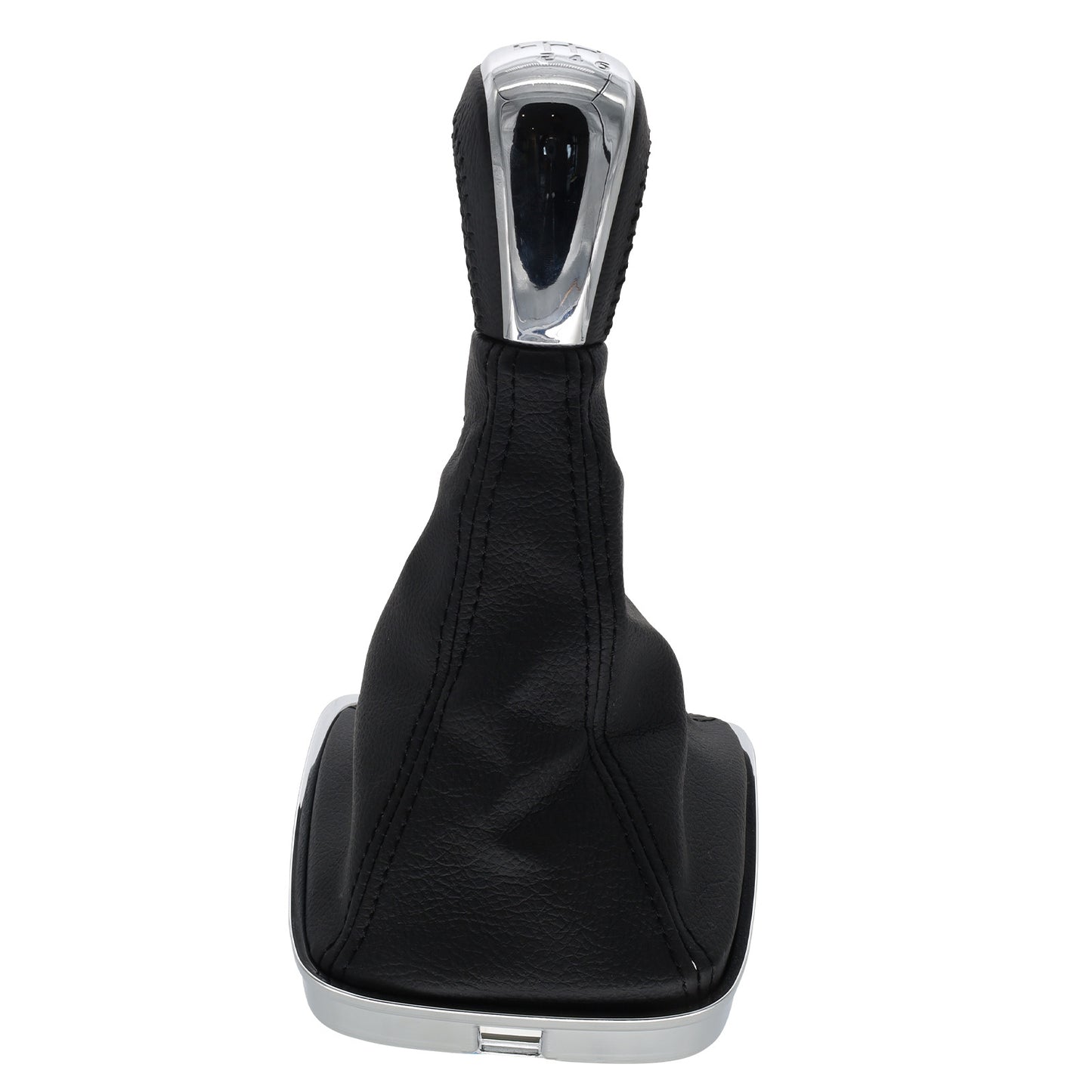 Black gear knob and leather boot for Holden VF Commodore V6