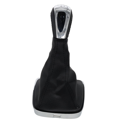 Black gear knob and leather boot for Holden VF Commodore V6