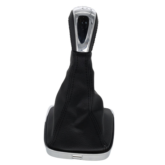 Black gear knob and leather boot for Holden VF Commodore V6