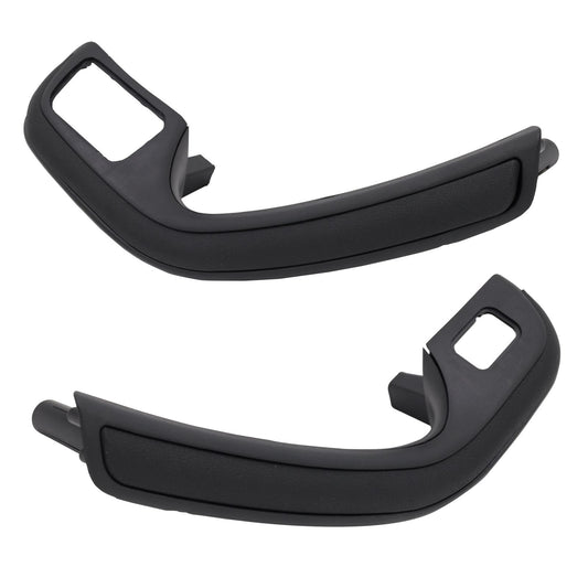 Black Pair of Front Inner Door Grab Handles for Ford BA Falcon