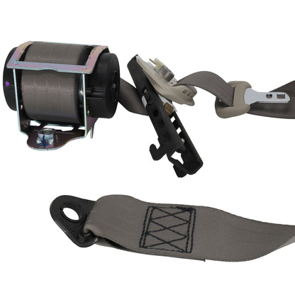 Left Front Seat Belt for Ford BA BF Falcon Mid Stone Grey