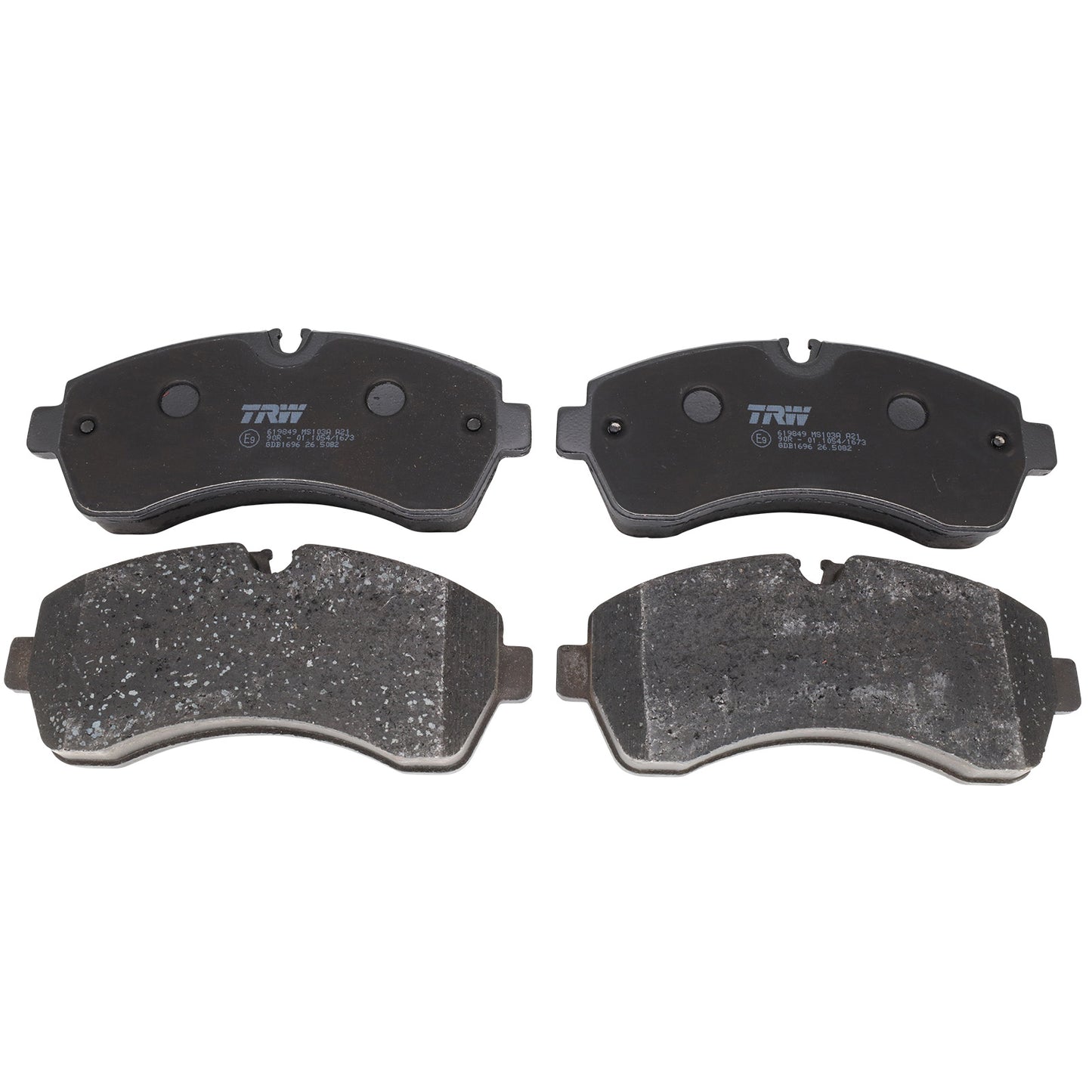 Brake pad set suitable for Volkswagen Crafter