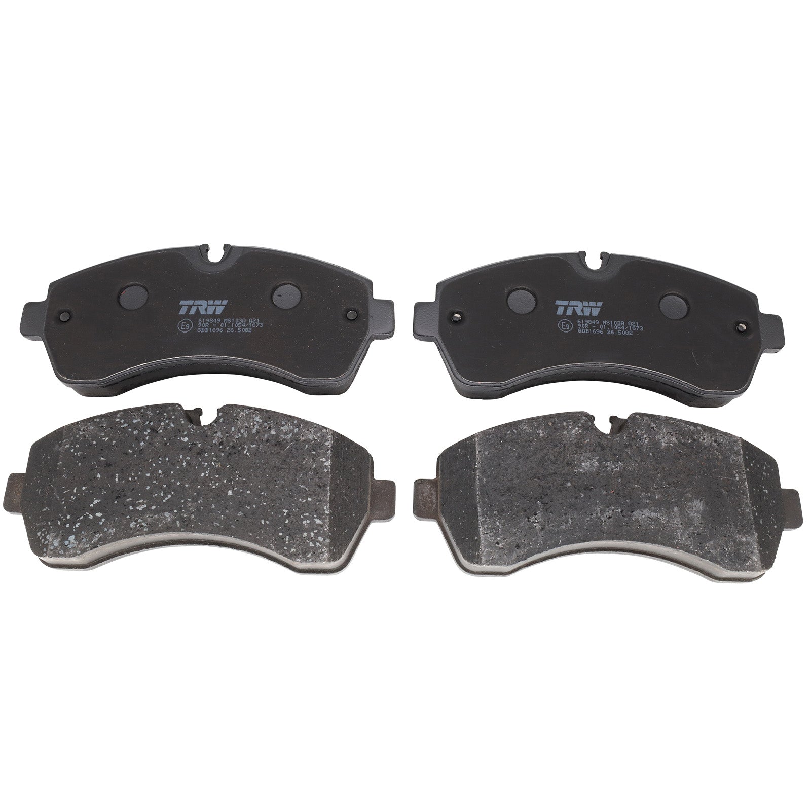 Brake pad set suitable for Volkswagen Crafter