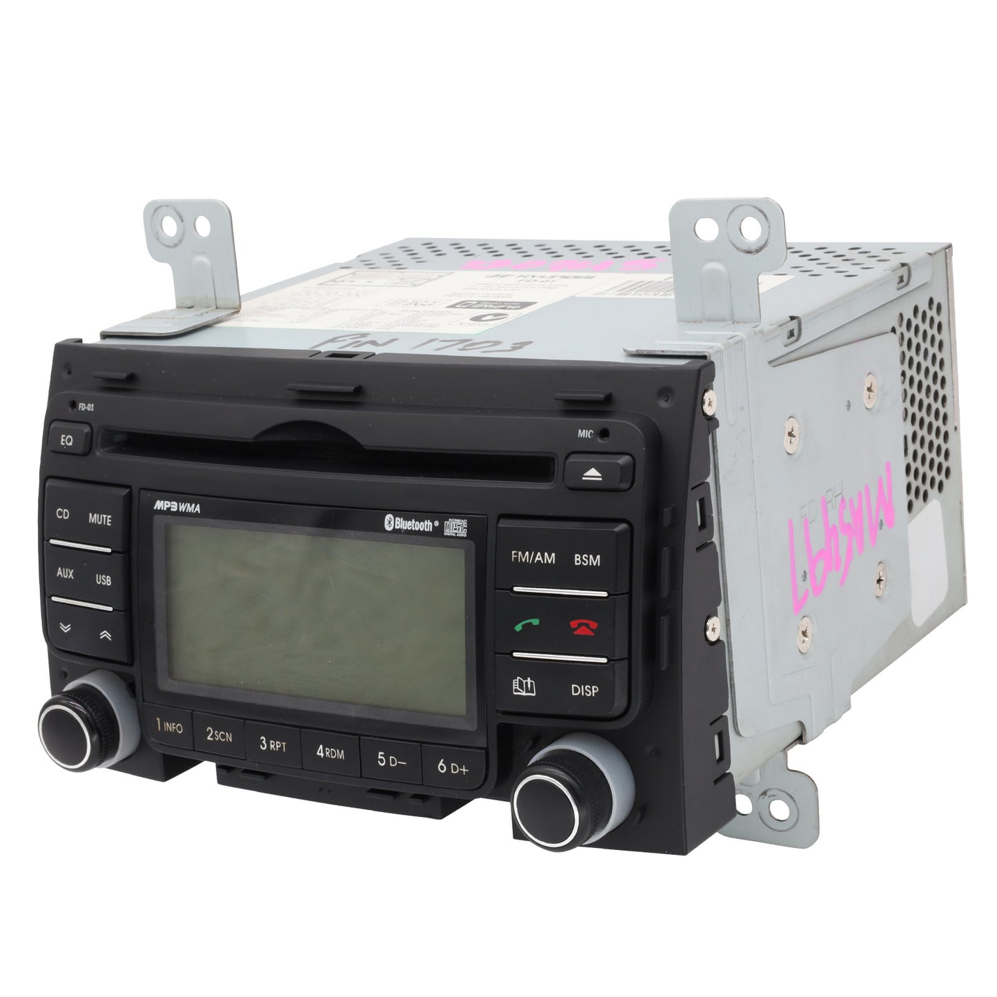 Reconditioned Radio Head Unit for Hyundai i30 FD01 with Bluetooth