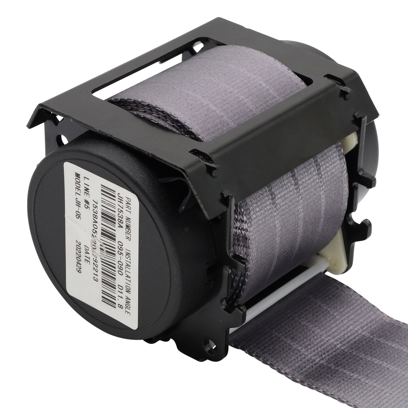 Left front seat belt in light grey for Ford AU-BF Falcon.