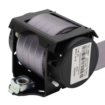 Left front seat belt in light grey for Ford AU-BF Falcon.