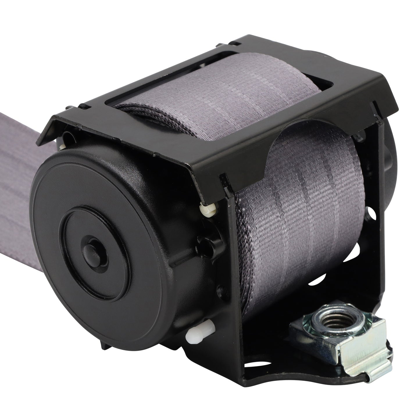 Left front seat belt in light grey for Ford AU-BF Falcon.