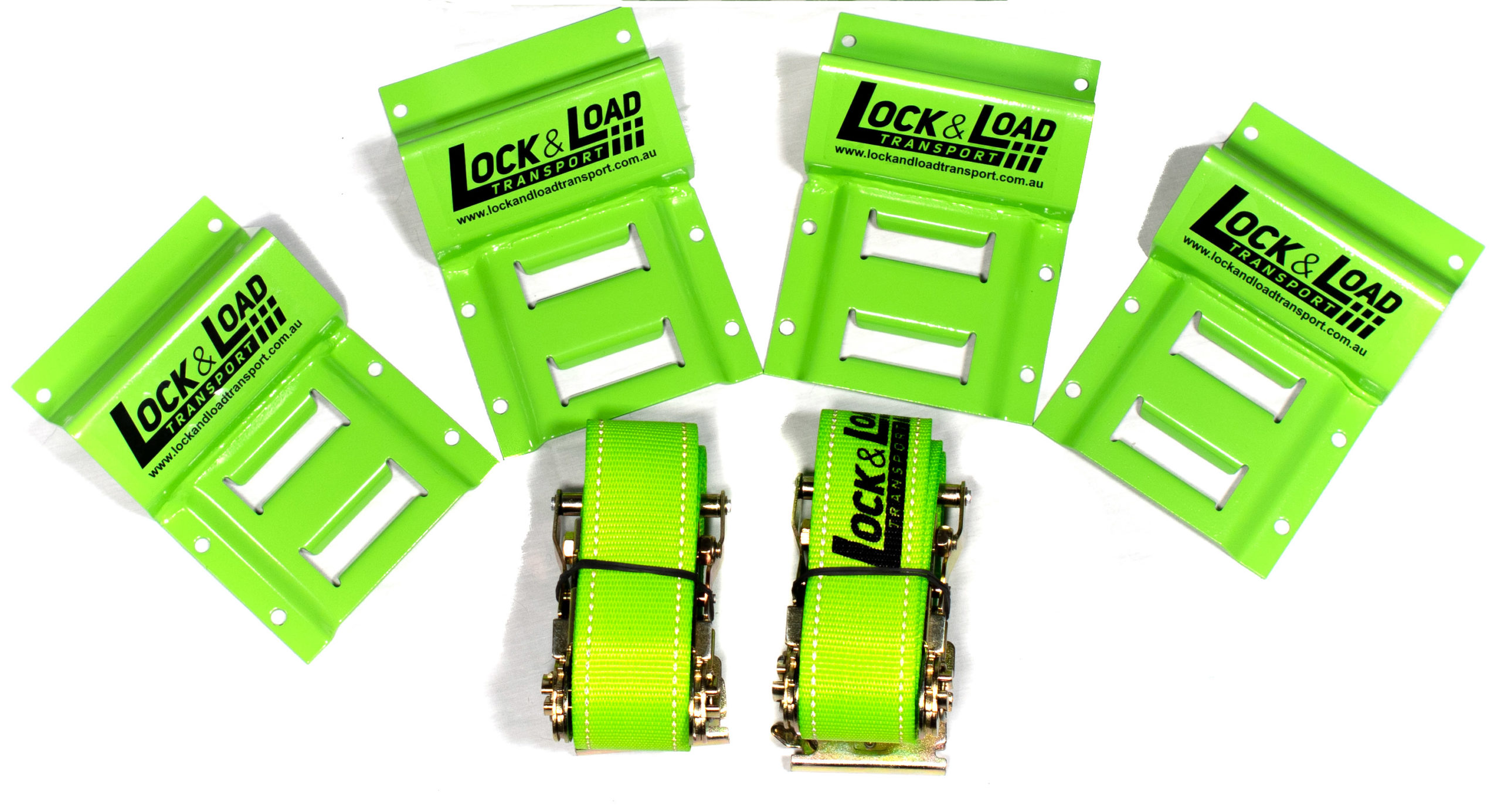 Lock & Load Wheel Chock Kit With 1.8m Straps – RW05